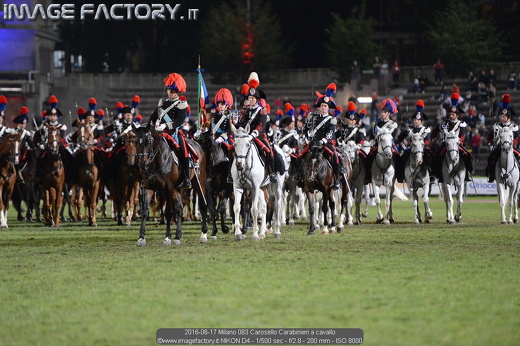 2016-06-17 Milano 083 Carosello Carabinieri a cavallo